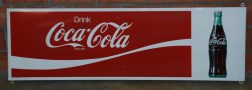 E 33.  1974 Drink Coca-Cola - TB Antw Nr. 18-74 - 145 x 45cm (Small)